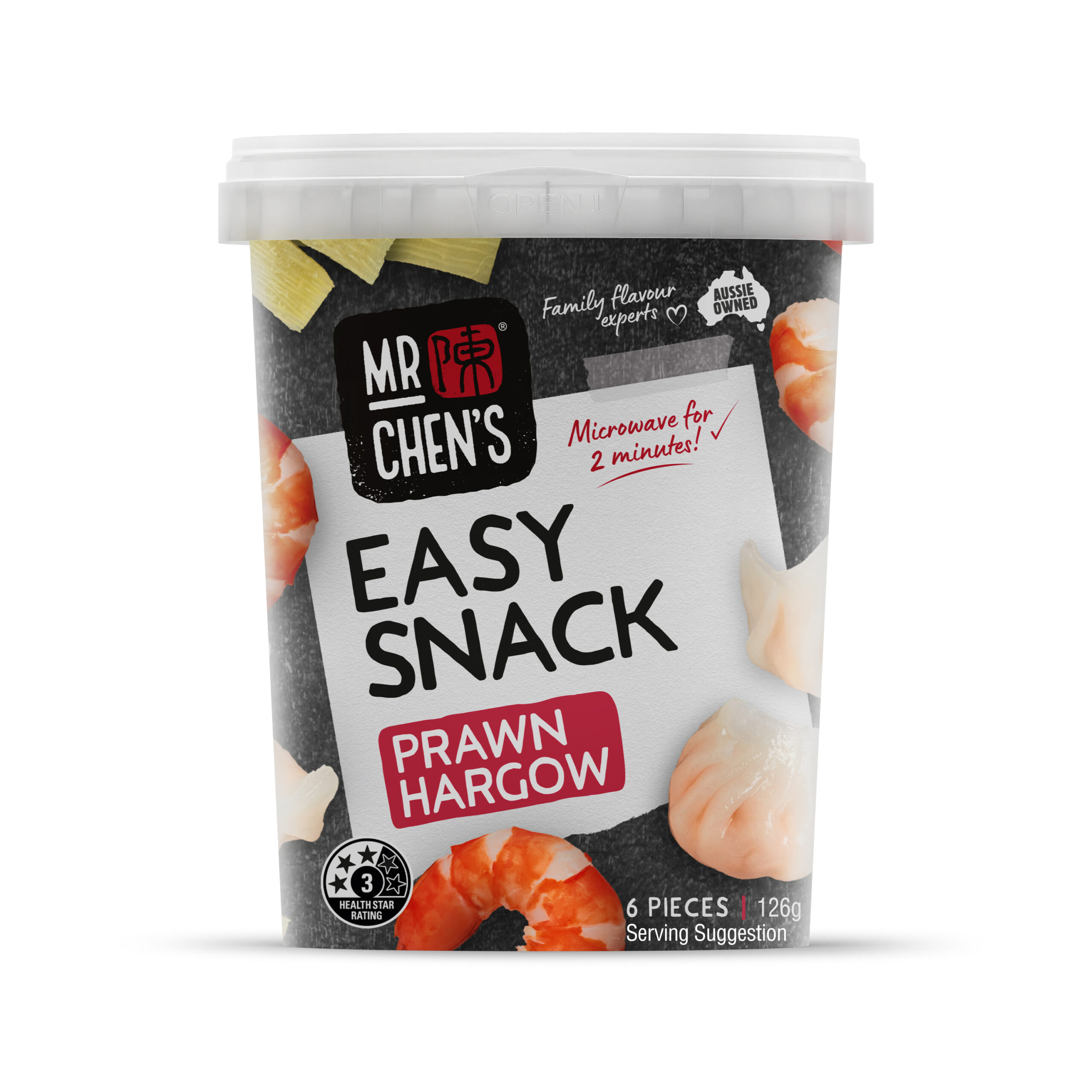 Prawn Hargow Easy Snack Pack 126g