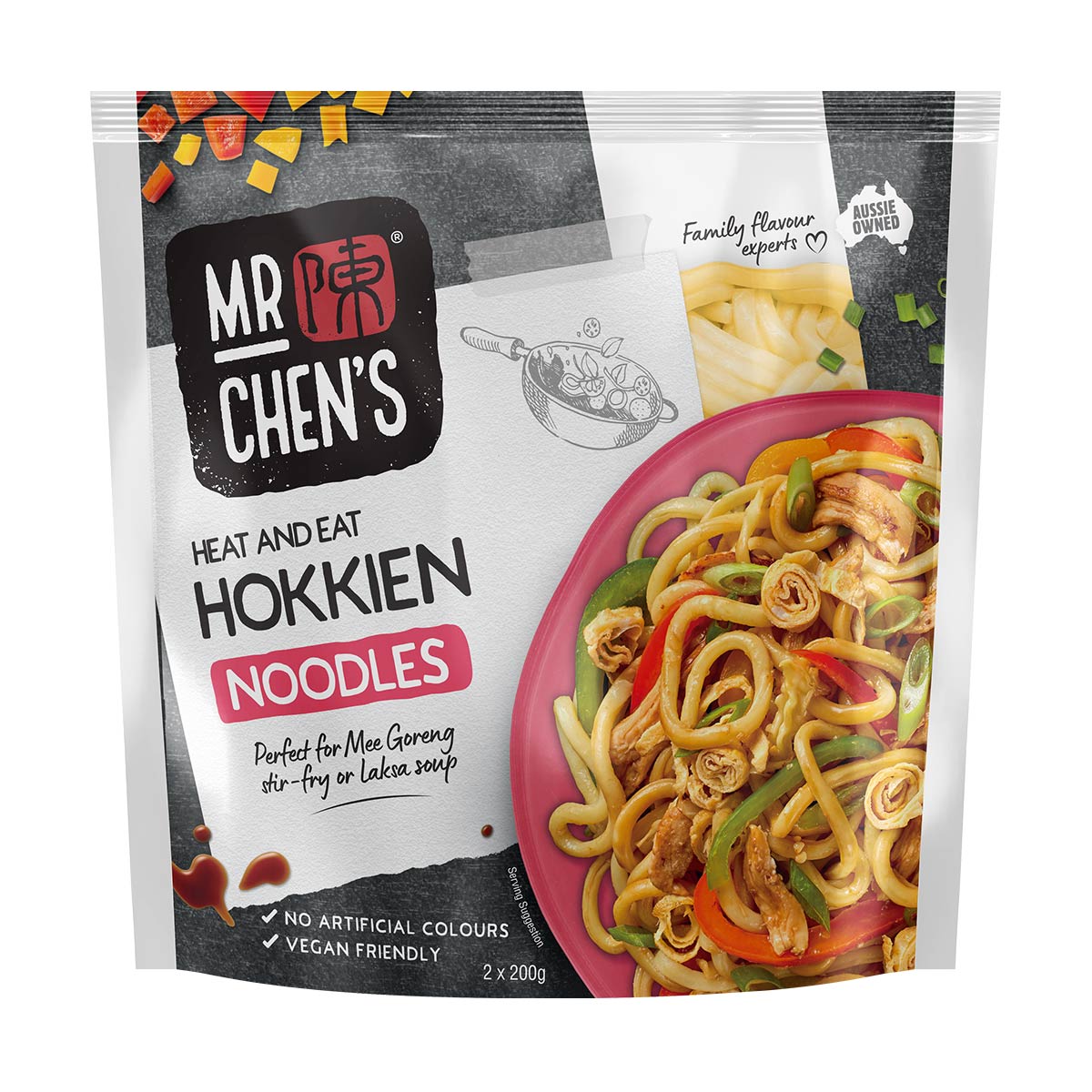 Hokkien Noodles (2 x 200g)