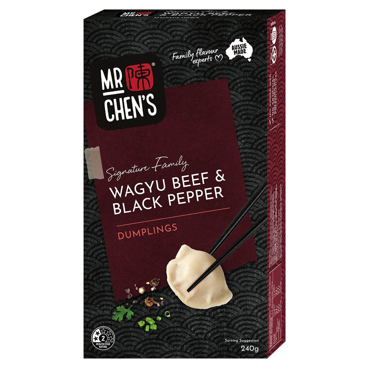 Wagyu Beef & Black Pepper Dumplings 240g