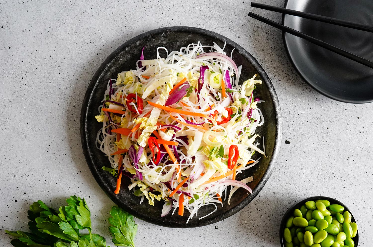 Asian Slaw Vermicelli Salad