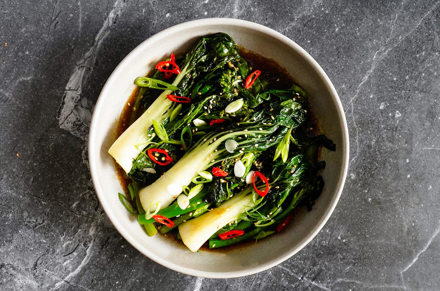 Stir-fried Baby Bok Choy