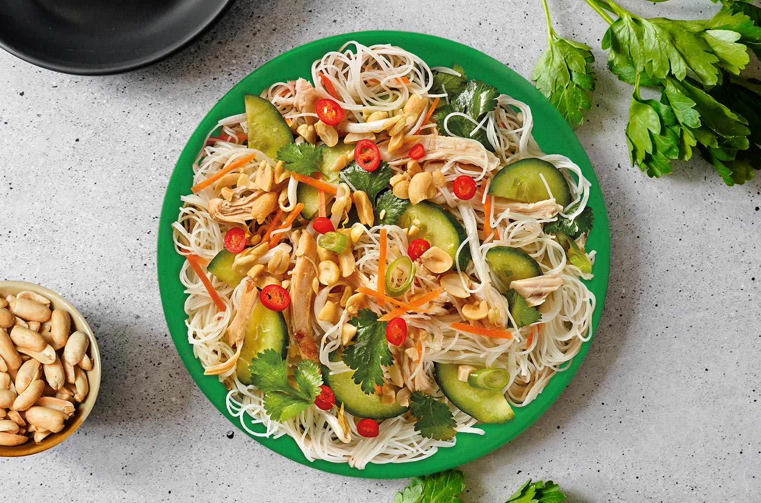 Vietnamese Chicken Noodle Salad