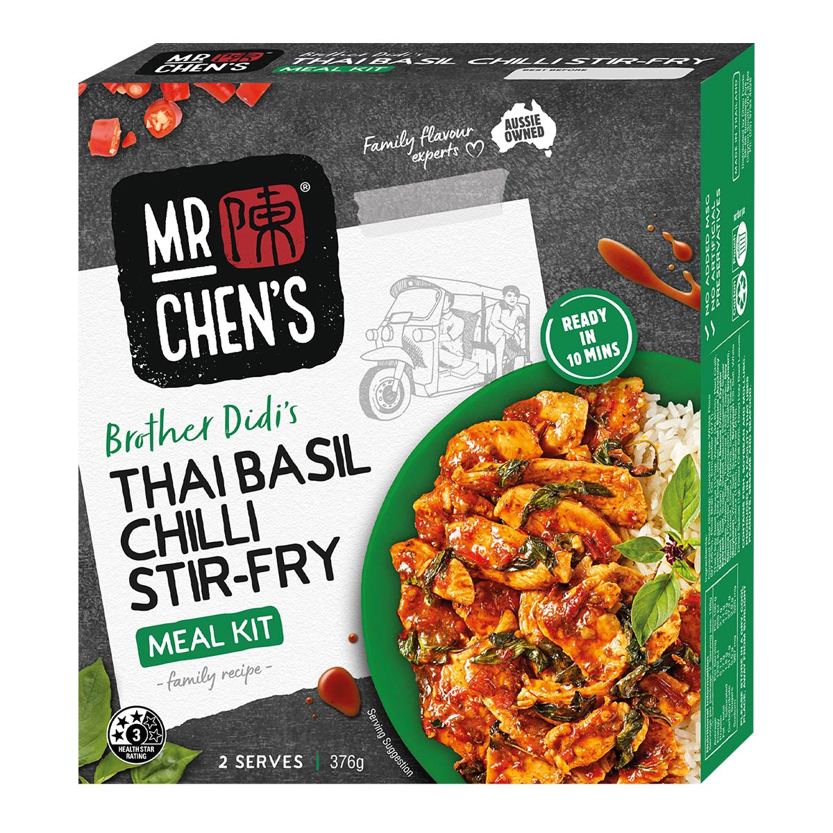 Thai Basil Chilli Stir-Fry Meal Kit 376g