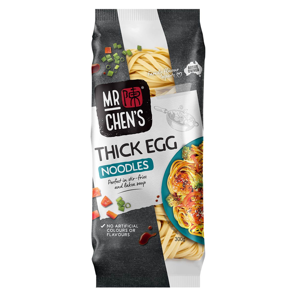 Thick Egg Noodles 300g