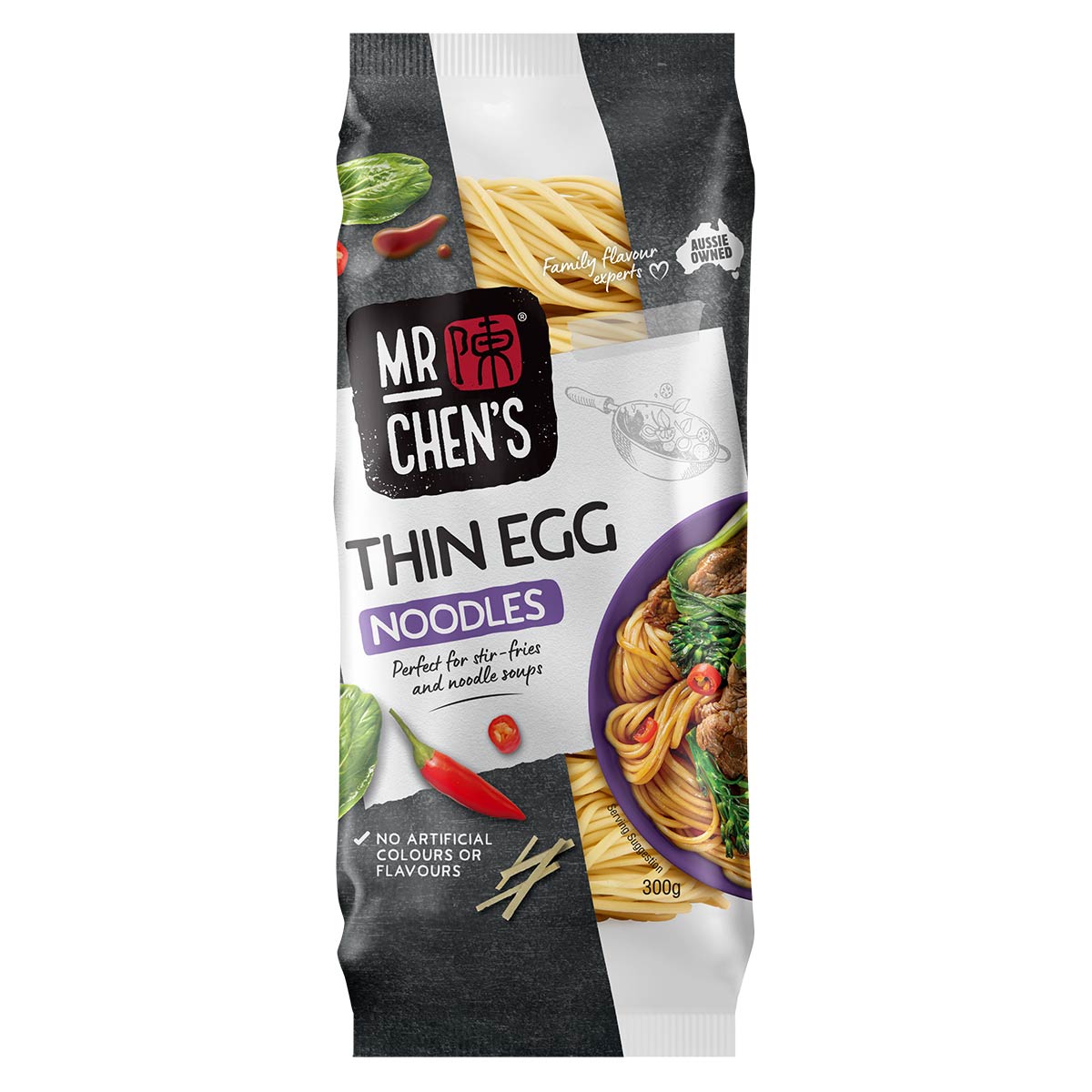 Thin Egg Noodles 300g