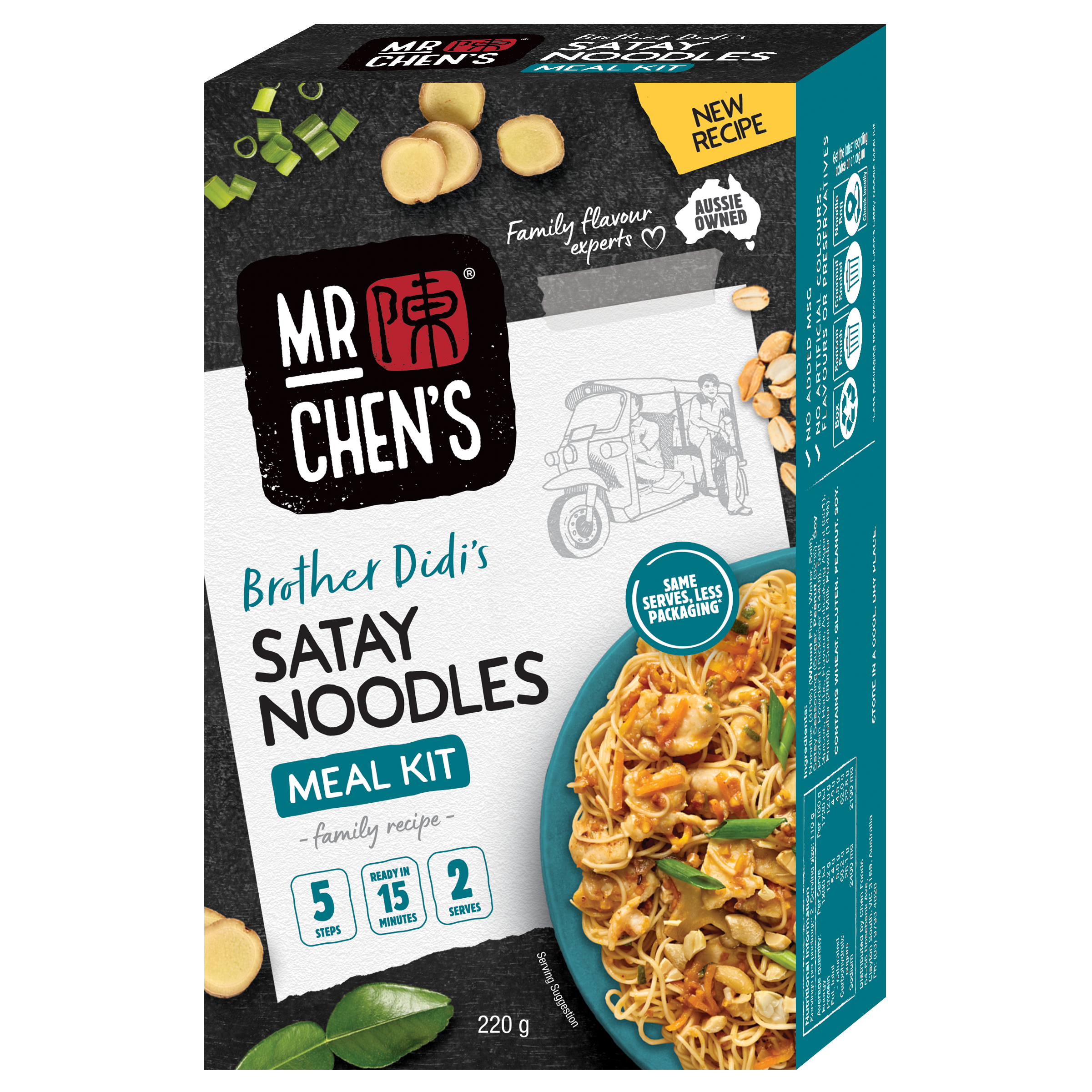 Satay Chicken Noodles Kit 220g