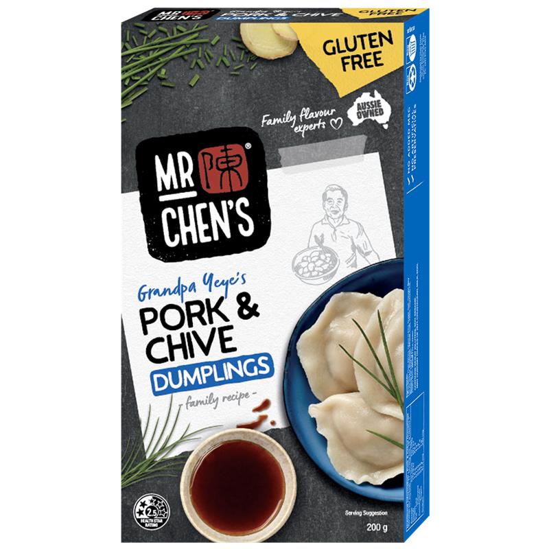 Gluten Free Pork & Chive Dumplings 200g