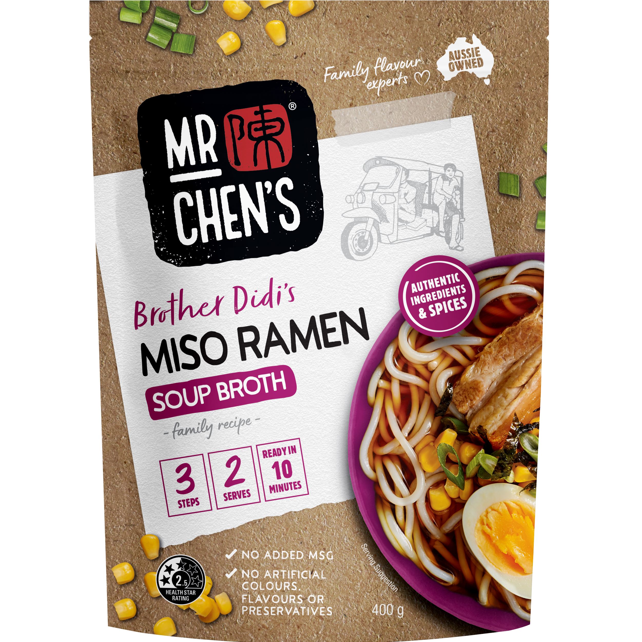 Miso Ramen Soup Broth 400g