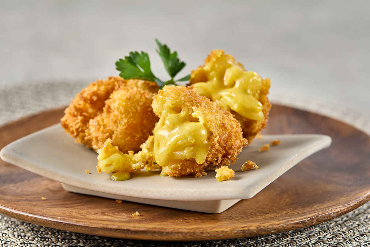 Mac & Cheese Fritters