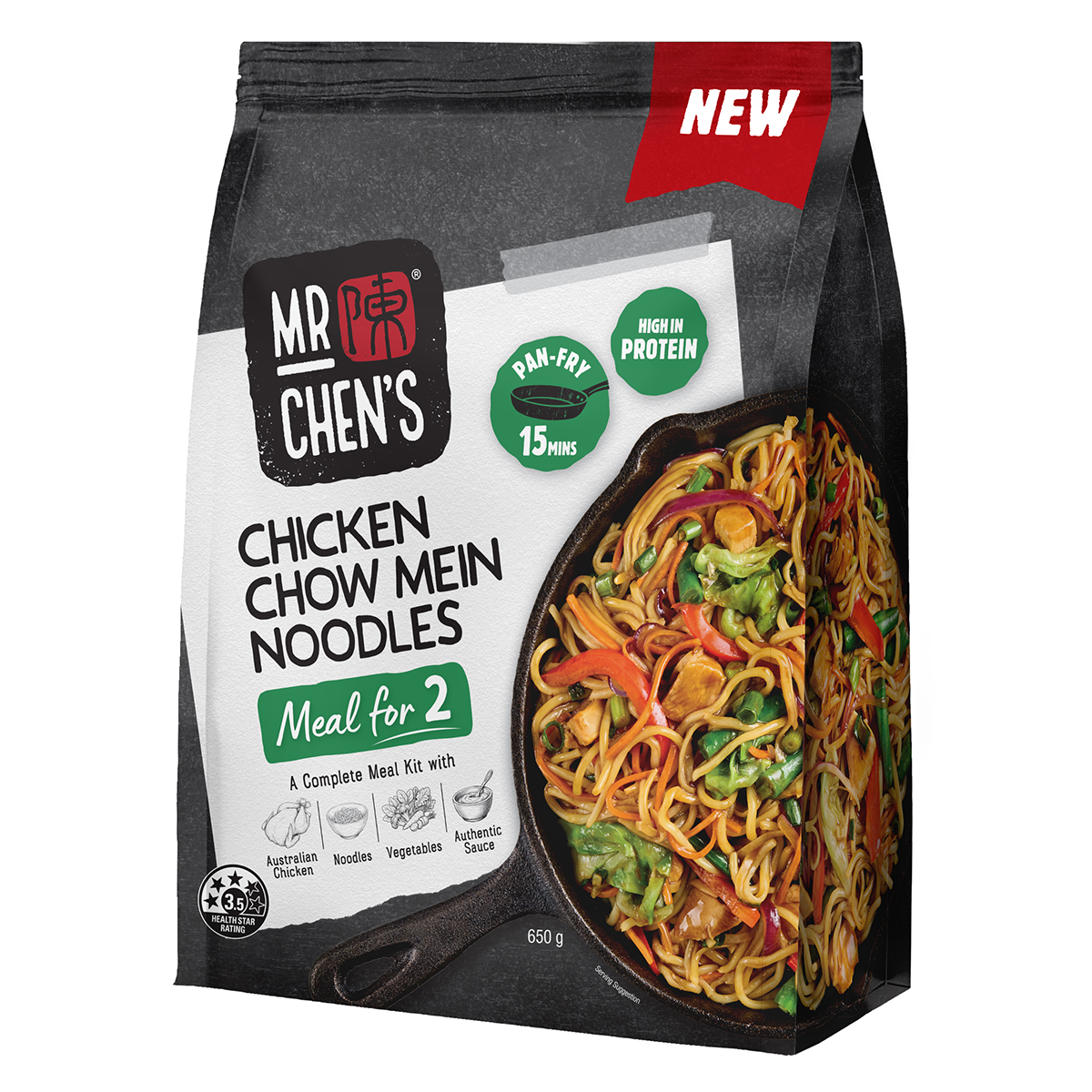 Chicken Chow Mein Noodles 650g